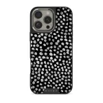 Night Sky - Dotted iPhone 16 Pro Max Case, Elite Dark (MagSafe) / Silver