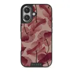 Tender Kiss - iPhone 16 Plus Case, Elite Dark (MagSafe) / Silver