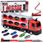 TIR transporter trailer, foldable, 200 cm + 6 cars, two-level construction, ZA6587