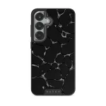 Void - Samsung Galaxy S25 Plus Case, Elite Dark (Magnetic) / Silver