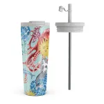 Aegean Affair - Travel Mug, 700 ml / Flap & Straw Set