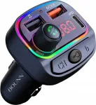 Bounn FM-saatja, autolaadija QC3.0+PD18W, C14