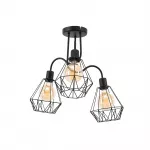 Ripplamp Bendinni, 51x51x50cm, must