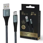 Kaabel USB Type-A ja USB Type-C Smart Life 1,2m must