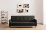3-kohaline diivanvoodi, Hanah Home, Hiko , tumehall, 200 x 83 x 75