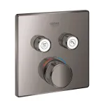 Grohe Grohtherm SmartControl - Termostaatiline segisti, 2 ventiili, k&otilde;va grafiit 29124A00
