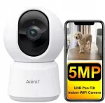 "Arenti Indoor 5G Wi-Fi UHD UHD 3K/5MP Pan Tilt Zoom Priv Cam"