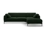 Right Velvet Sofa, "Lazio", 3 Seats, 291x174x86 Made in Europe