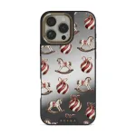 Rocking Around - iPhone 16 Pro Max Case, Elite Mirror Dark (MagSafe) / Gold