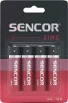Batteries zinc and carbon, AA (LR6), 1.5V