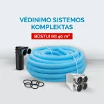 Ventilatsioonis&uuml;steemi komplekt kuni 40 m&sup2; elamispinnale