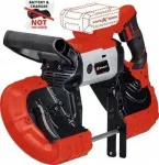 Einhell Power X-Change Cordless Band Saw TE-MB 18/127 Li-Solo, 18 Volt