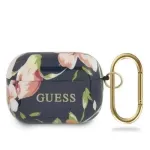 "Guacaptpubkfl03 Silicone Case Apple Airpods Pro" Floral Black