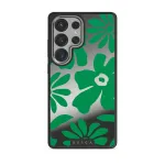 Margarita - Samsung Galaxy S25 Ultra Case, Elite Mirror Dark (Magnetic) / Silver
