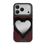 Temptation - iPhone 17 Pro Case, Elite Mirror Dark (MagSafe) / Silver