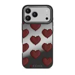 Loveholic - iPhone 17 Pro Max Case, Elite Mirror Dark (MagSafe) / Silver