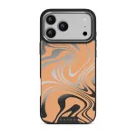 High Vibrations - Color Swirl iPhone 17 Pro Max Case, Elite Mirror Dark (MagSafe) / Silver