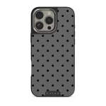 Morally Gray - iPhone 16 Pro Case, Elite Dark (MagSafe) / Silver