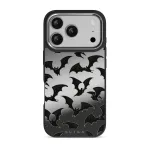 Midnight Visitor - iPhone 17 Pro Case, Elite Mirror Dark (MagSafe) / Silver