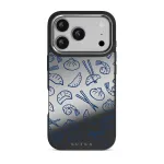Takeout - iPhone 17 Pro Case, Elite Mirror Dark (MagSafe) / Silver