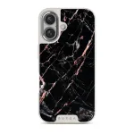Rose Gold Marble - iPhone 16 Case, Elite Light (MagSafe) / Silver