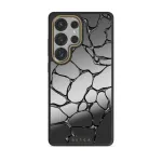 Void - Samsung Galaxy S25 Ultra Case, Elite Mirror Dark (Magnetic) / Gold