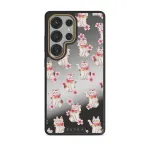 Maneki Neko - Samsung Galaxy S25 Ultra Case, Elite Mirror Dark (Magnetic) / Gold