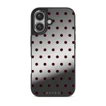 Red Velvet - iPhone 16 Case, Elite Mirror Dark (MagSafe) / Gunmetal