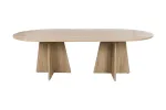 Bootcut Oval Dining Table 200x100 cm - Nature - Limited Edition