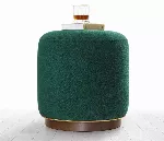Pouf Hanah Home Zeone, tumeroheline, 43 x 42