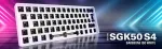 "Sharkoon SKILLER SGK50 S4 Barebone (wei. ISO-Layout)"