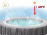 Inflatable Square SPA Pool with Hydromassage 4 Persons 175x71 cm Premium Accessories INTEX 28446
