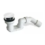 Villeroy & Boch tarvikud &ndash; vannitoa sifooni kinnitusdetail, avatav nupuvajutusega, Alpine White U90952001