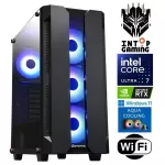 INTOP AQUA Ultra 7 265KF 16GB DDR5 500SSD M.2 NVME+2TB RTX5050 8GB WiFi WIN11