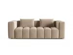 Velvet Sofa With Bed Function And Box, "Verona", 3 Seats, 252x98x85 Made in Europe