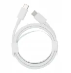 USB-C &ndash; USB-C-kaabel, 1 m, valge