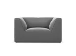 Velvet Armchair, "Siena", 1 Seat, 120x92x69 Made in Europe