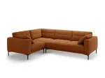 Left Velvet Sofa, "Lazio", 4 Seats, 282x194x86 Made in Europe