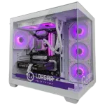 LORGAR ADVANCED A201 &ndash; AMD 7500F 6C/12T, 240 AIO, NVIDIA RTX 5060Ti 16 GB, 32 GB @ 6400 MHz, 1 TB SSD NVMe, 750 W toiteplokk, valge, 3 aastat