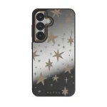 12 O'clock - Samsung Galaxy S25 Case, Elite Mirror Dark (Magnetic) / Gold