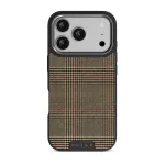 Favorite Coat - Plaid iPhone 17 Pro Case, Elite Dark (MagSafe) / Gunmetal