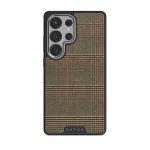 Favorite Coat - Plaid Samsung Galaxy S25 Ultra Case, Elite Dark (Magnetic) / Silver