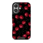 Cherrybomb - iPhone 16 Plus Case, Elite Dark (MagSafe) / Silver
