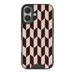 Etiquette - iPhone 16 Plus Case, Elite Dark (MagSafe) / Silver