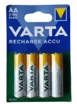 Laetavad taaskasutatud AA-patareid, 2100 mAh, 4 tk