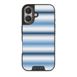 White Noise - iPhone 16 Case, Elite Dark (MagSafe) / Gold