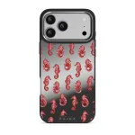 Coral Reef - iPhone 17 Pro Max Case, Elite Mirror Dark (MagSafe) / Silver