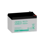Aku (AGM) SSB SBL (12 Ah, 12 V, F2, VRLA)