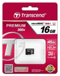 "CARD 16GB Transcend MicroSDHC 10MB/s"