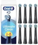 Oral-B iO Ultimate Clean Black -vaihtoharjat 8kpl, must